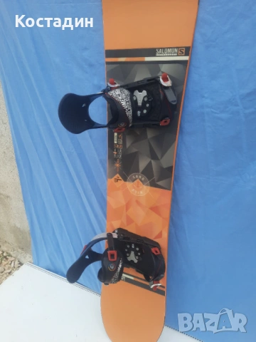 сноуборд  Salomon Wild Card +автомати 155см. , снимка 6 - Зимни спортове - 53205875