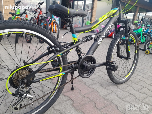 BYOX Велосипед 24" VERSUS черен.жълт, снимка 6 - Велосипеди - 53848938