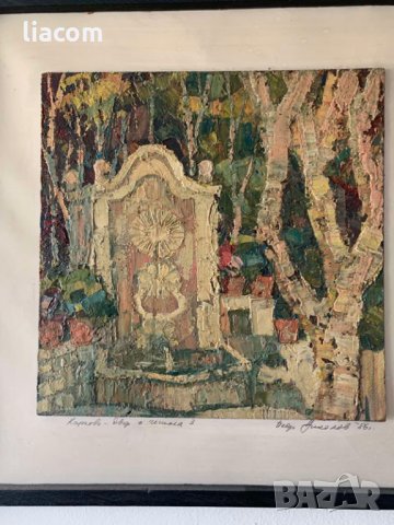 ПЕТЪР НИКОЛОВ (1928-2020г.) масло Карлово