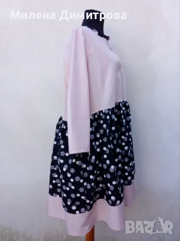 Миди рокля с точки, снимка 8 - Рокли - 50066703