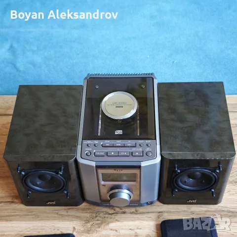 JVC UX-1000 Micro Component System | CD • FM/AM Радио • Дистанционно, снимка 5 - Аудиосистеми - 56011246