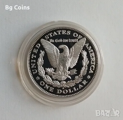 Сребро 20 гр 2002 Долар, снимка 2 - Нумизматика и бонистика - 56076280
