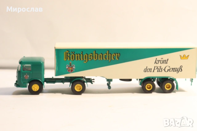 BREKINA H0 1/87 BUSSING KАМИОН РЕТРО МОДЕЛ TIR