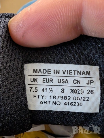 туристически обувки / маратонки Salomon X Ultra 4 Gore-Tex 'Black Blue' номер 41 1/3, снимка 8 - Маратонки - 53699962