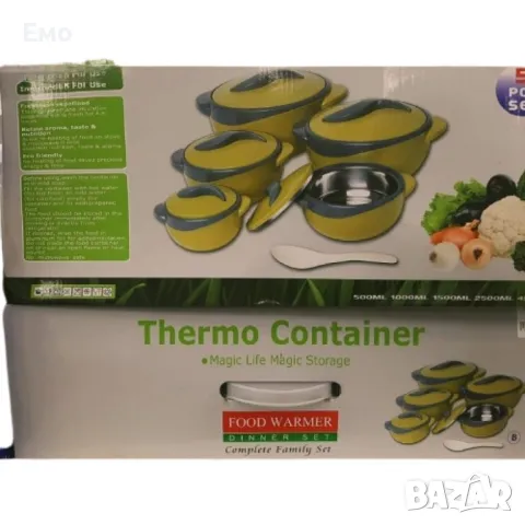 5 термо тенджери от неръждаема стомана – Перфектното решение за съхранение и запазване на храна, снимка 7 - Съдове за готвене - 48462683