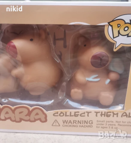 4 бр Капибара Capybara голяма фигурка фигурки пластмасови играчки за игра и украса , снимка 2 - Фигурки - 50674078