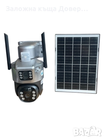 4G Соларна Двойна Камера LYLU  12 mpx 4G Сим карта безжична kamera sim, снимка 2 - IP камери - 52656355