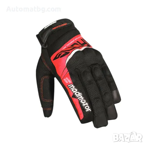 К-т мото ръкавици Automat, M, L, XL и XXL, Червени, снимка 2 - Аксесоари и консумативи - 49486554