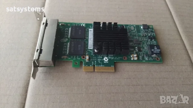 Sun Microsystems/Oracle Quad Port PCI-E Gigabit Ethernet Networking Card , снимка 8 - Мрежови адаптери - 56169235