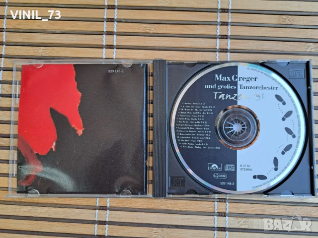 Max Greger Und Sein Großes Tanzorchester – Tanzen '96, снимка 2 - CD дискове - 50878035