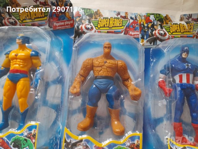 Фигури на Герои от НЕПОБЕДИМИТЕ, , снимка 1