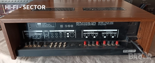 SANSUI G 3000 ресйвър , снимка 6 - Ресийвъри, усилватели, смесителни пултове - 52420635