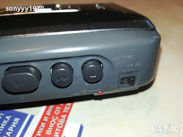 SONY WM-FX171 WALKMAN-ВНОС GERMANY 0105230756, снимка 7 - Радиокасетофони, транзистори - 40541973