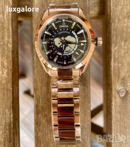 Мъжки часовник OMEGA Seamaster Aqua Terra Worldtimer с автоматичен механизъм, снимка 2 - Мъжки - 40517271