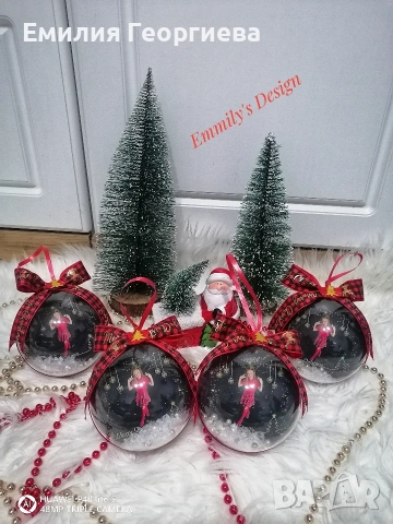 Коледни топки със снимки на най-ниски цени , снимка 5 - Други - 52822318