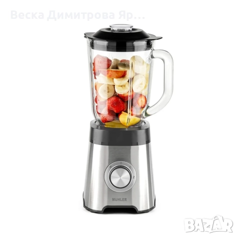 Блендер Muhler 500W стъклена кана