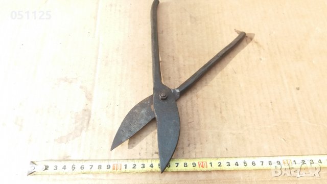 стоманизирана ножица за рязане на ламарина , снимка 5 - Антикварни и старинни предмети - 39146717