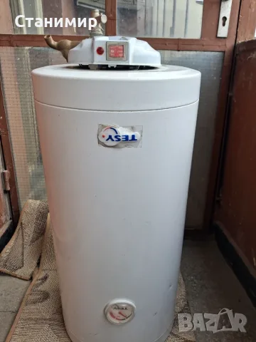 Продавам бойлер TESY,50 л.,2 KW,работил около 6 месеца.