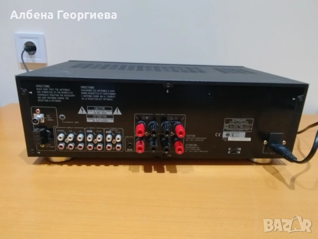 Усилвател PIONEER SX -304 RDS, снимка 5 - Ресийвъри, усилватели, смесителни пултове - 52692617