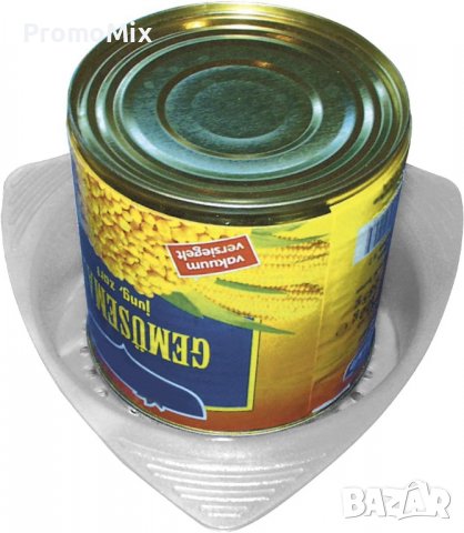  Цедка за консерви Fackelmann 42269 пластмасова цедка за консерви бяла , снимка 2 - Аксесоари за кухня - 39200394