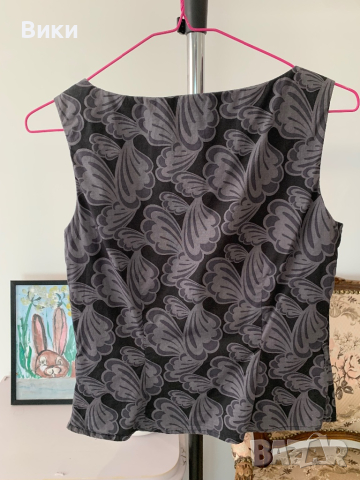 Дамски топ в размер 38, подходящ за S-M, снимка 7 - Корсети, бюстиета, топове - 44927004