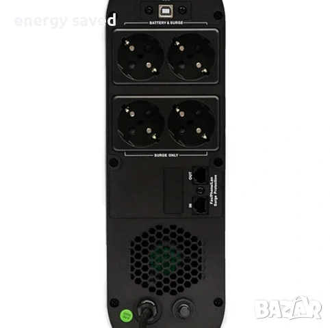 UPS  1500VA за камини и др.Чиста синусойда<вградени два акумулатора., снимка 2 - Друга електроника - 53082169