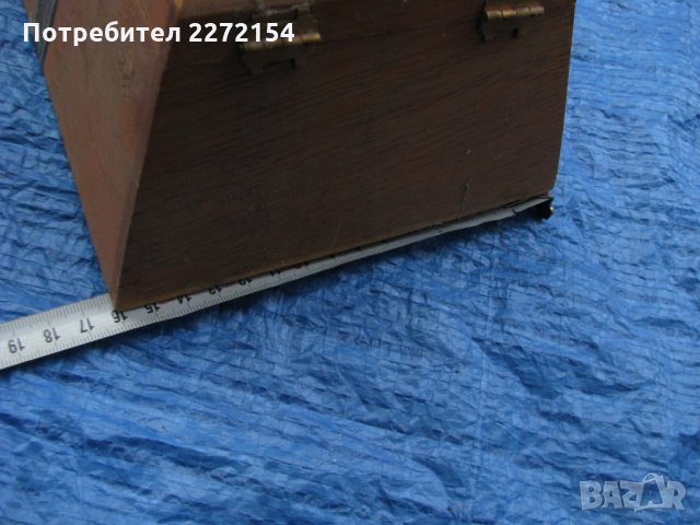Стара дървена кутия PADILLA, снимка 6 - Антикварни и старинни предмети - 34605626