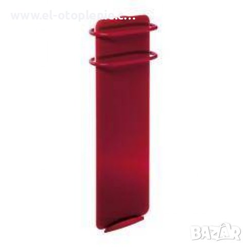 Енергоспестяващ Лъчист радиатор Campaver за баня червен 1200w от www.El-otoplenie.com