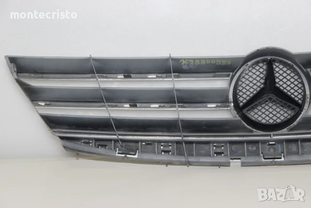 Предна решетка Mercedes W169 A-Class (2004-2008г.) Avantgarde Elegance 1698800983, снимка 4 - Части - 56189057