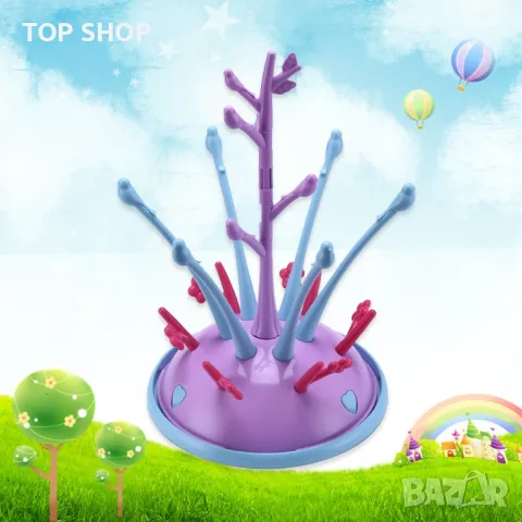 Сушилник за бутилки и аксесоари, снимка 2 - Прибори, съдове, шишета и биберони - 48474712