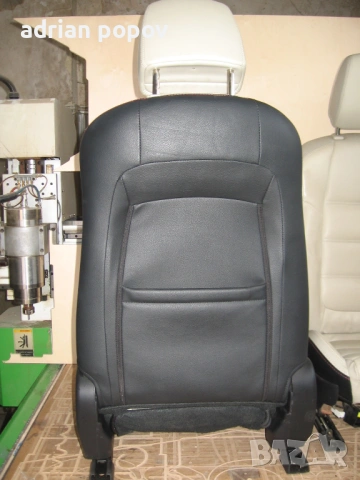 кожен  бял салон MAZDA 6 2016 г, снимка 9 - Части - 53492491