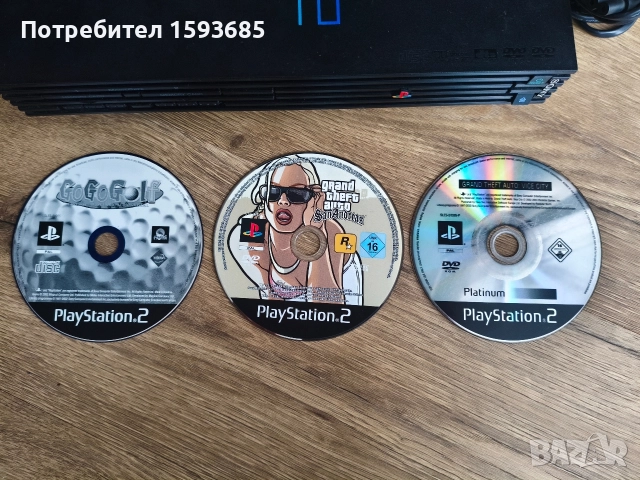 Playstation 2 + GTA, снимка 2 - PlayStation конзоли - 52679458