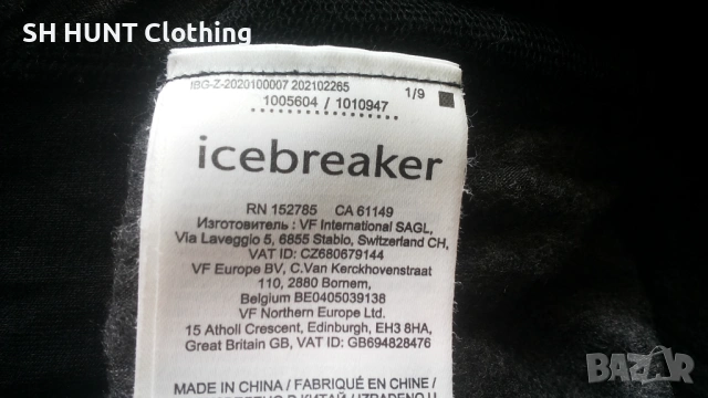 Icebreaker Sweatshirt 84% Merino Wool размер M суичър 84% Мерино вълна - 2347, снимка 14 - Суичъри - 53787702