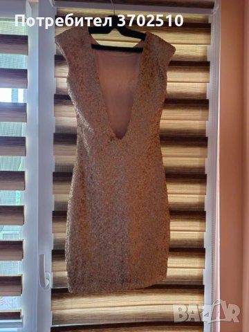 Дамска рокля с пайети, снимка 2 - Рокли - 41058060