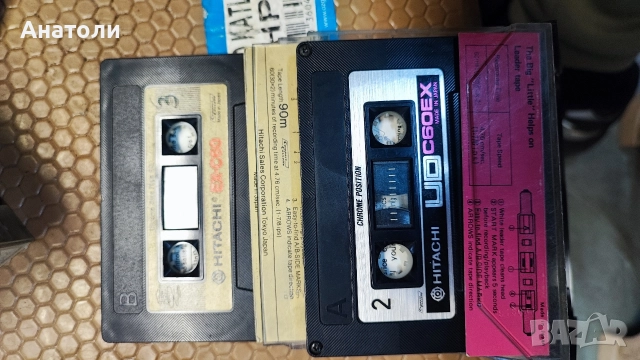 Аудио касети Hitachi 5 броя , снимка 3 - Аудио касети - 52829347