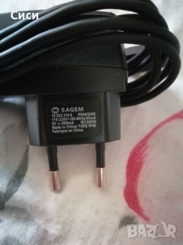 Зарядно sagem, снимка 4 - Оригинални зарядни - 41783917