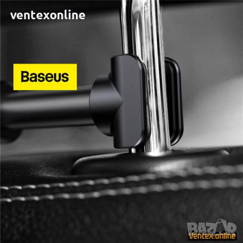 Baseus стойка за таблет/телефон за седалка на автомобил 4.7-12.9 инча, снимка 2 - Аксесоари и консумативи - 41045944