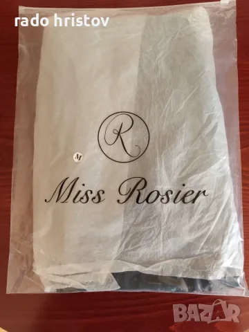 Елегантна черна мини рокля с блестящи камъчета и висока яка- MISS ROSIER. NEW !!!, снимка 5 - Рокли - 56149721