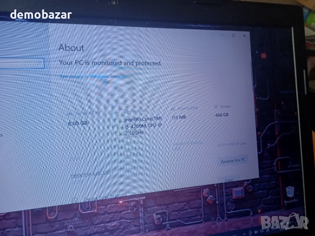 15.6' Lenovo Core™i5-4200M/8GB Ram/500 HDD 7200pm/ USB3.0, снимка 4 - Лаптопи за дома - 52489702