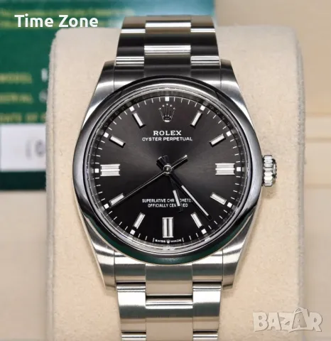 Rolex Oyster Perpetual 36mm Steel Tiffany Blue Dial Automatic Дамски Различни Варианти, снимка 9 - Дамски - 48183241