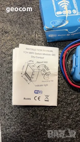 1 Channel Wi-Fi Switch Module-DC Dry Contact (100-240V,150W,5A), снимка 2 - Друга електроника - 55984835
