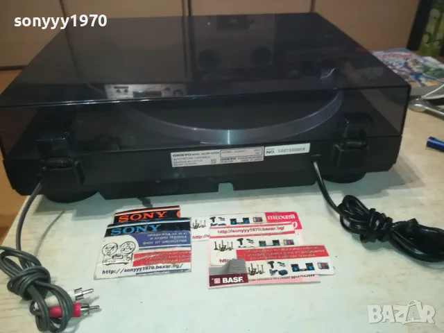 ONKYO CP-1200A MADE IN JAPAN-ВНОС SWISS 1602251512LNWC, снимка 5 - Грамофони - 49152315