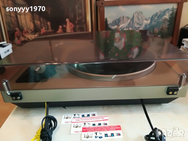 lenco/shure-switzerland 1211221454, снимка 5 - Грамофони - 38647277