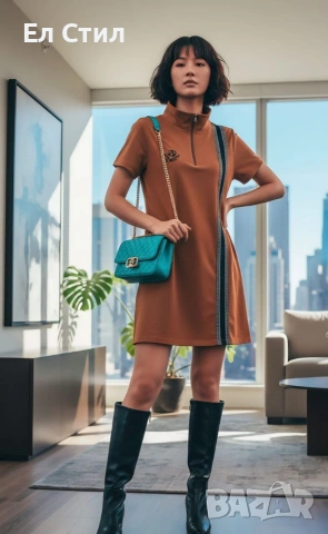 Дамска рокля НА ЕДРО , снимка 11 - Рокли - 53643617