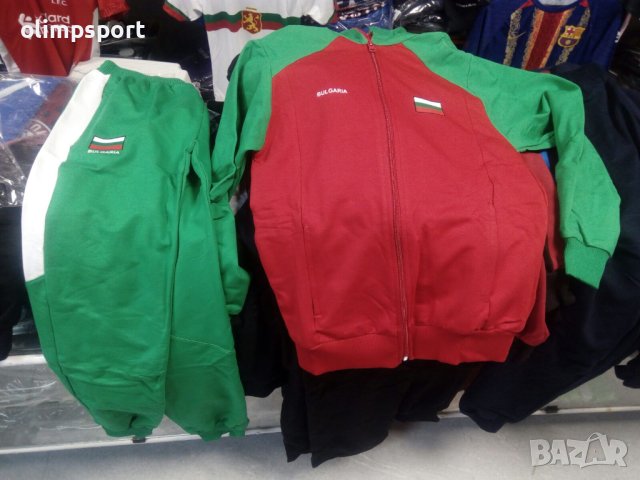 спортен екип България  нов материя памук ликра за дете