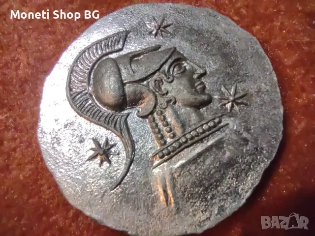 Декадрахма на племето Дерони, снимка 3 - Нумизматика и бонистика - 49966373