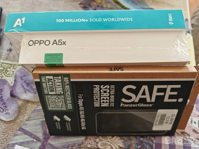 Продавам OPPO A5x ЧИСТО НОВ мобилен телефон , снимка 2 - Други - 53156028