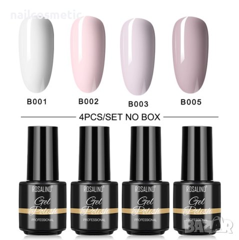 UV&LED ГЕЛ ЛАК 4 ЦВЯТА КОМПЛЕКТ 184