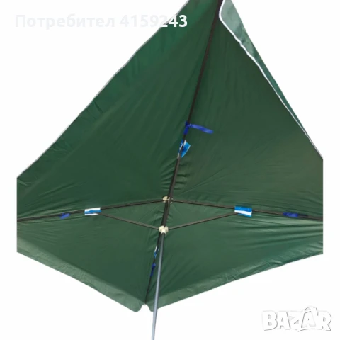 Градински чадър 300x260 см , снимка 3 - Градински мебели, декорация  - 50774159