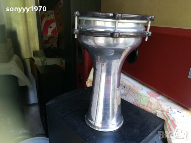 тарамбука-инокс нова 30х20см-внос сирия 0509211955, снимка 8 - Ударни инструменти - 34034578